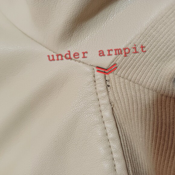 Calvin Klein Women's Polyurethane Jacket Size Medium - Picture 11 of 11